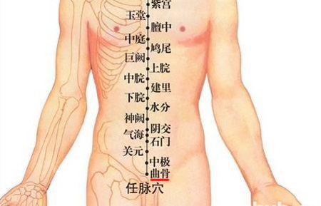 曲骨穴：益氣血，調(diào)治月經(jīng)不調(diào)、帶下